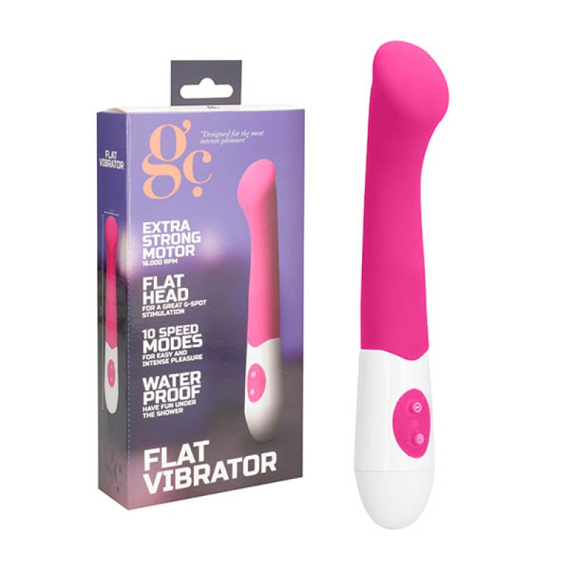 GC. Flat Vibrator - Pink